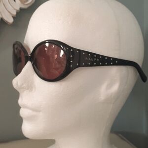 Black Ralph Lauren Sunglasses with stud detail 🍂
